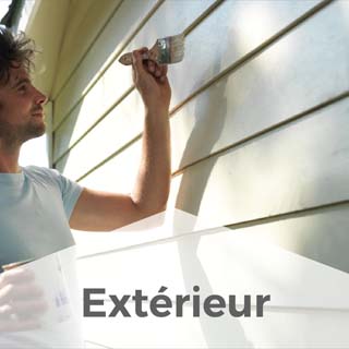 Pot de peinture usage extérieur